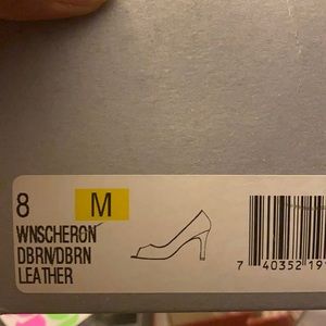 Brown Nine West heels!